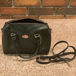 Black Coach Hand Bag/Crossbody